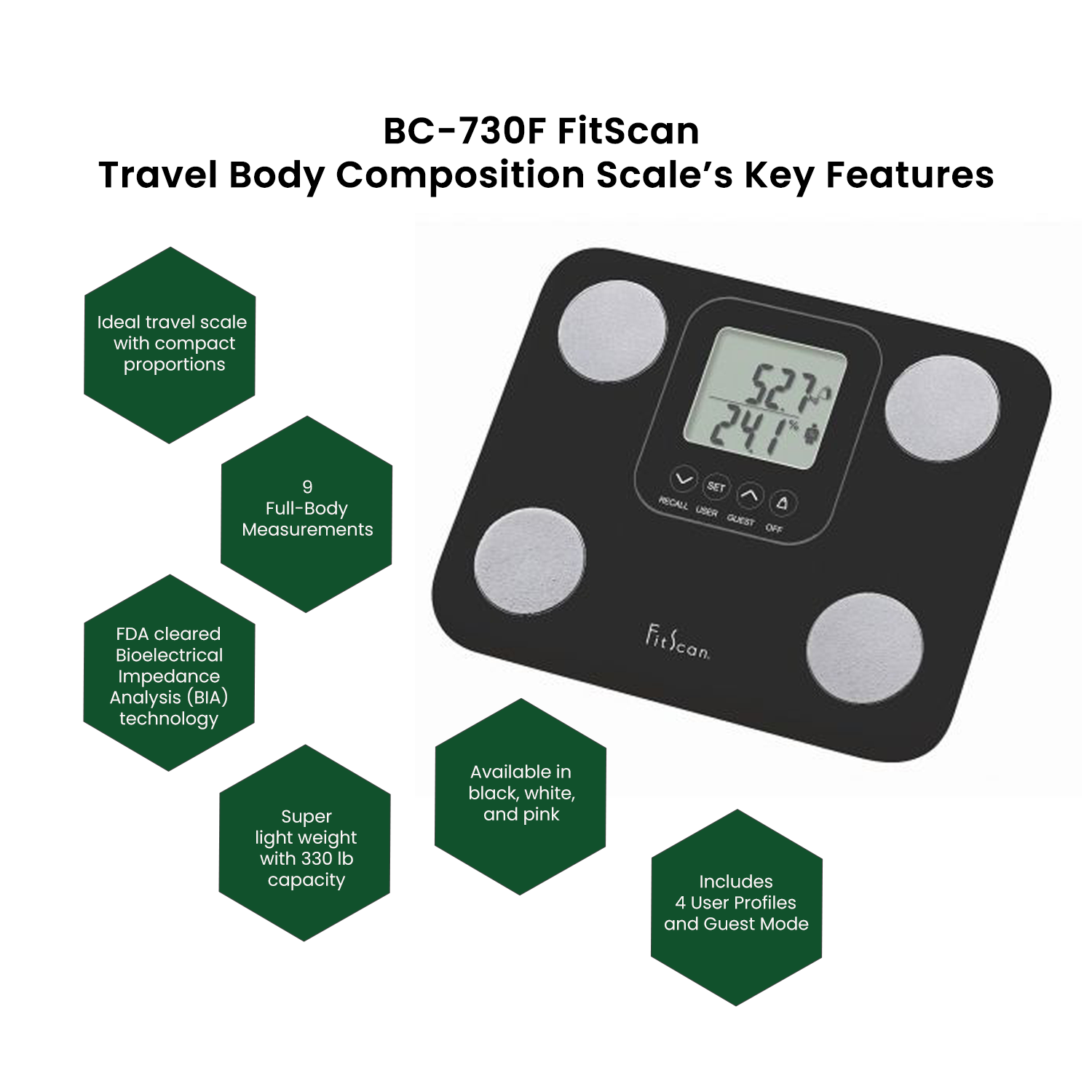 Tanita FitScan BC-401F Bluetooth Body Composition Monitor