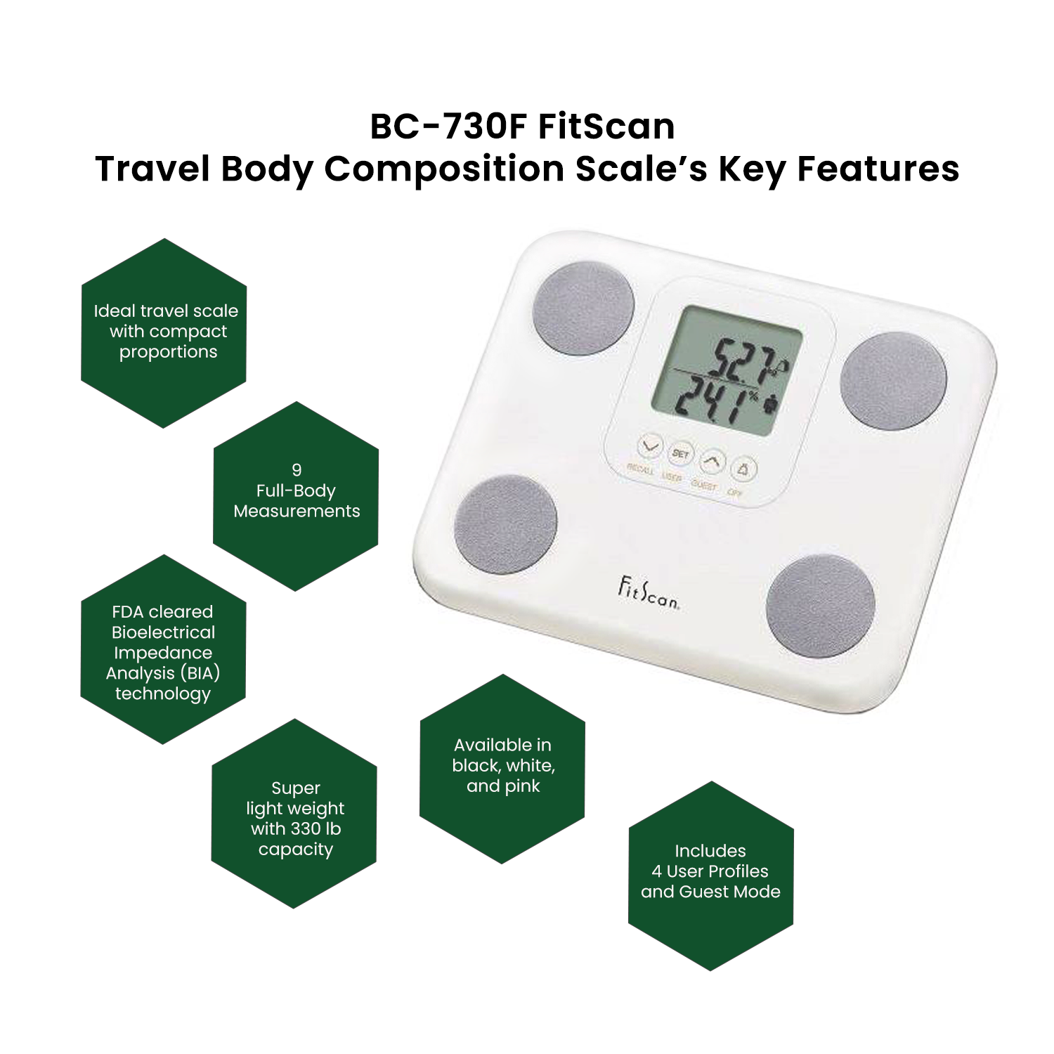 Tanita FitScan BC-401F Bluetooth Body Composition Monitor